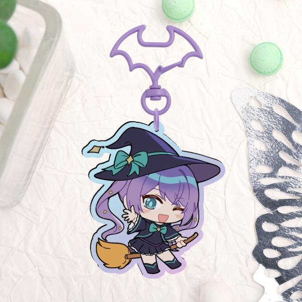[ OC ] Halloween Saki Rainbow Keychain