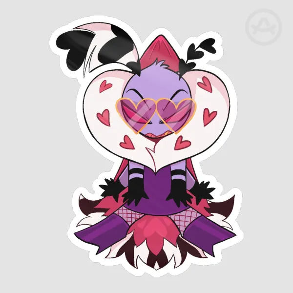 Dangling Val Sticker