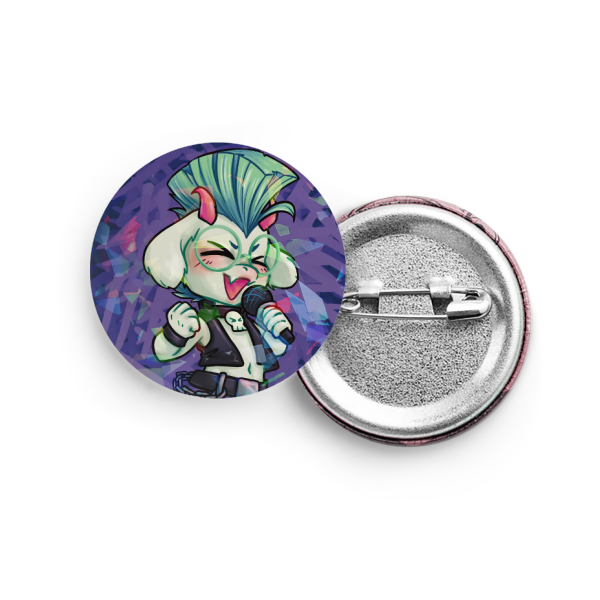 Ralsei - Button Pin (Deltarune)