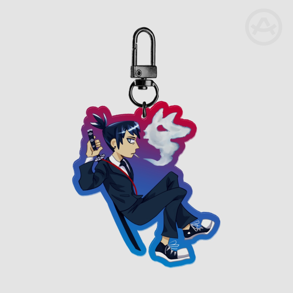 Chainsaw Man Aki Acrylic Keychain