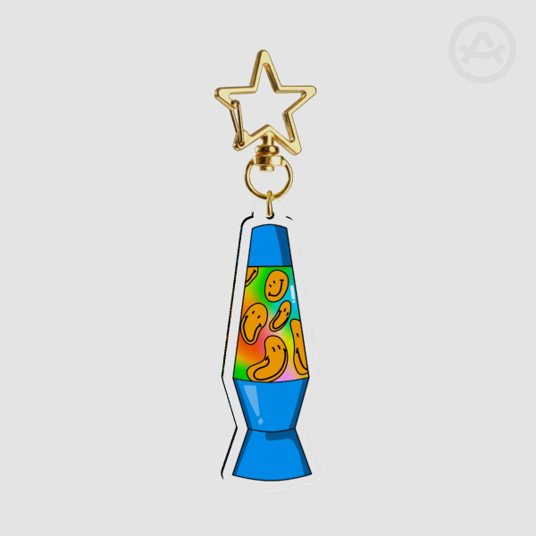 lava lamp keychain