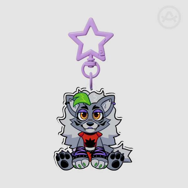 Roxanne Wolf Plush - Keychain