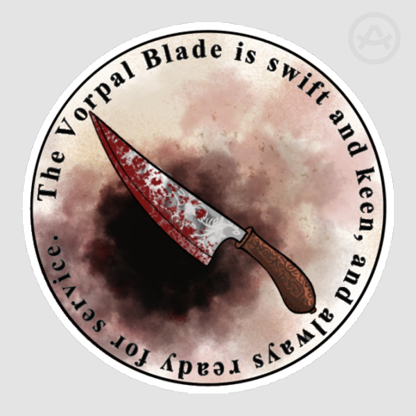 Vorpal Blade - Sticker