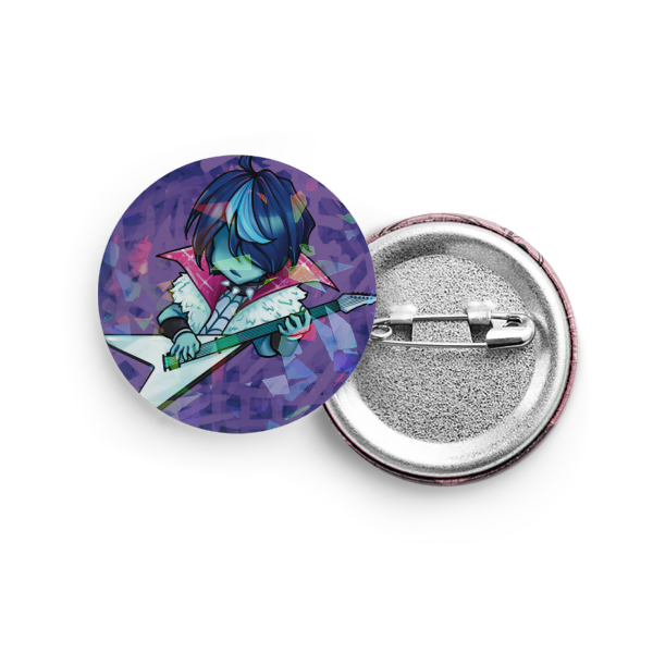 Kris - Button Pin (Deltarune)