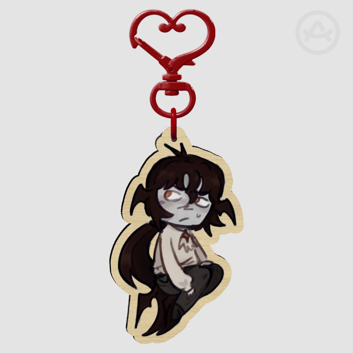 Dia Wood Keychain