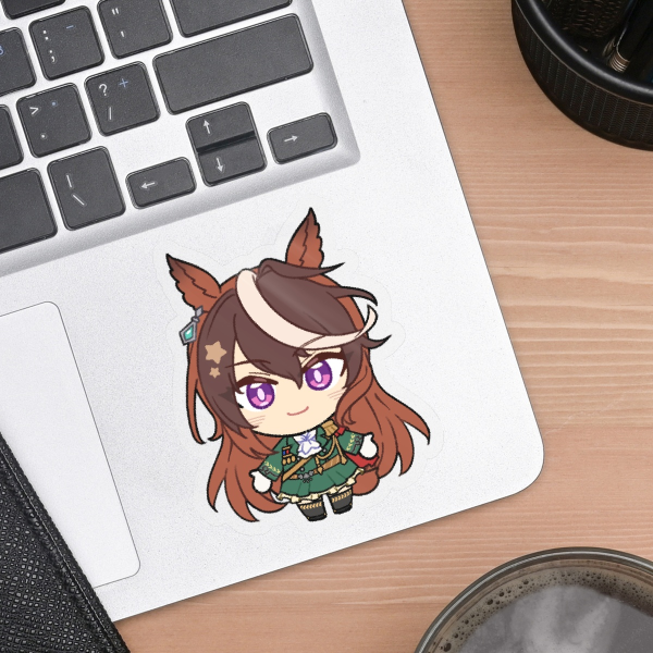 [ Umamusume ] Symboli Rudolf Clear PET Sticker