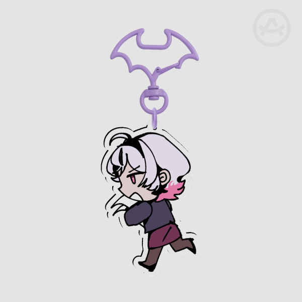 "Meeting Run" Meiji Acrylic Keychain