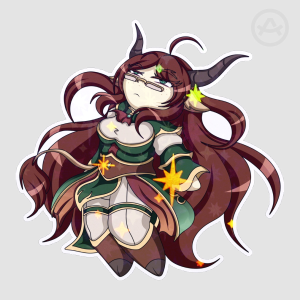 Amary Drift Die Cut Stickers