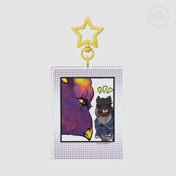 Polaroid Sterling & Dunilite Keychain