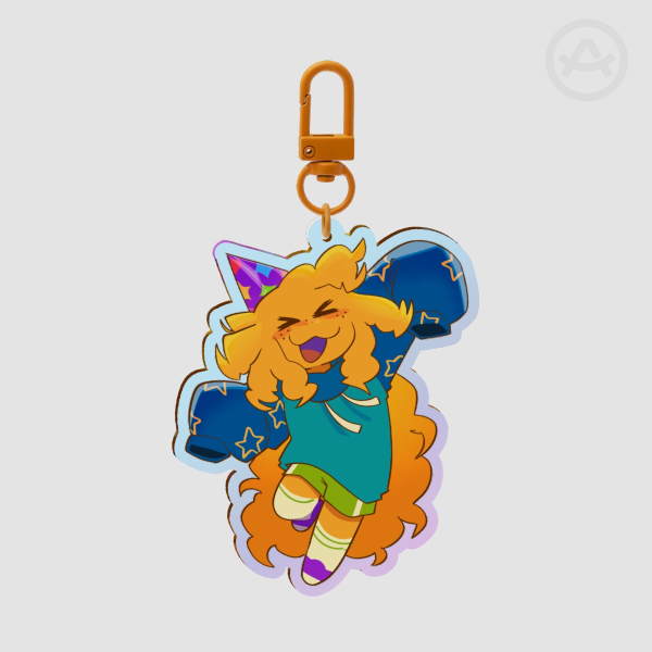 silly ahh Poob keychain
