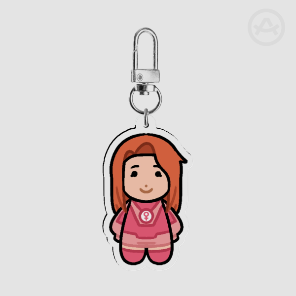 Atom Eve Keychain
