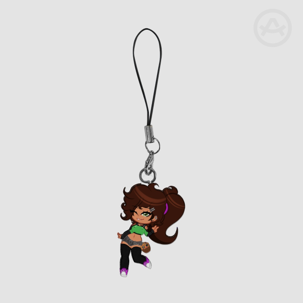 Chibi Muffin Acrylic Keychain/Bag Tag (Sweater)