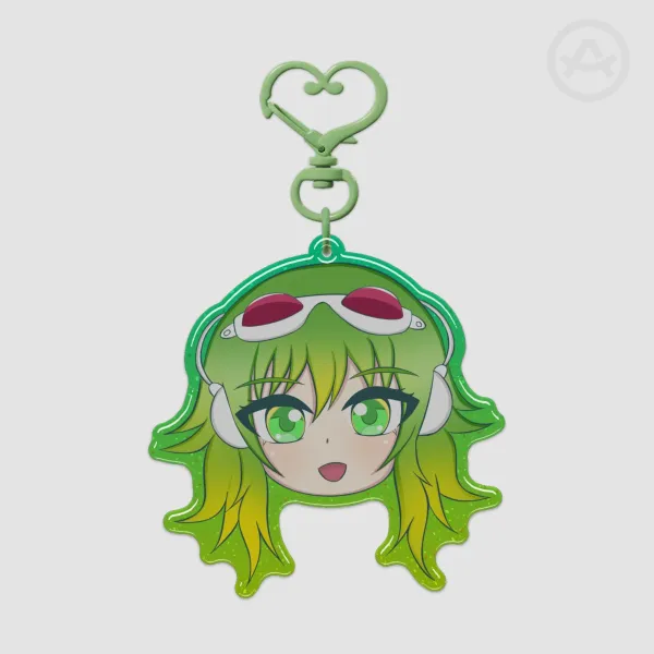Gumi Glitter Keychain