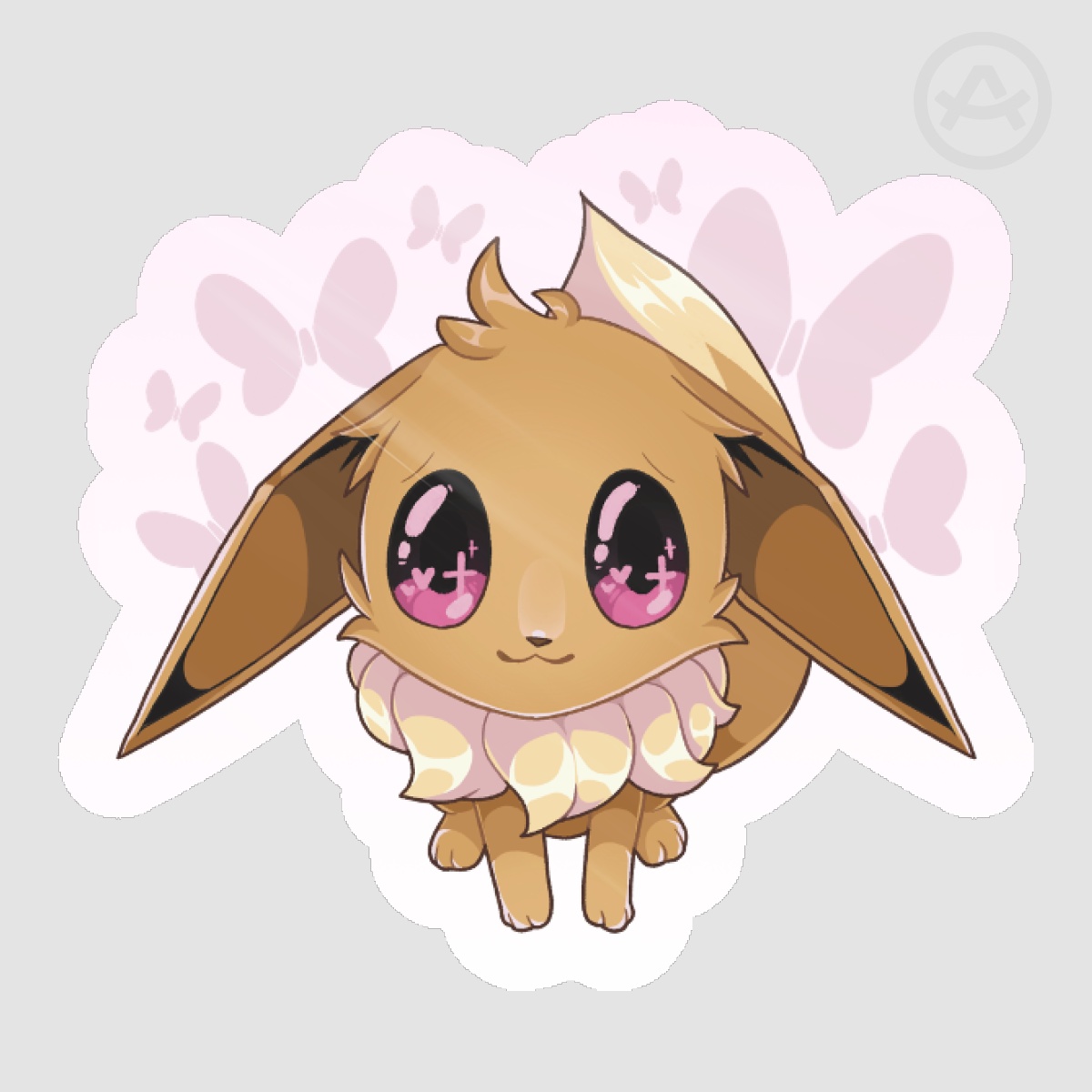 Fairy Eevee Die Cut Stickers