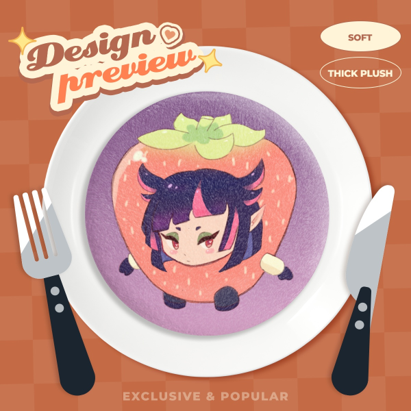 Lilia Plush Badge