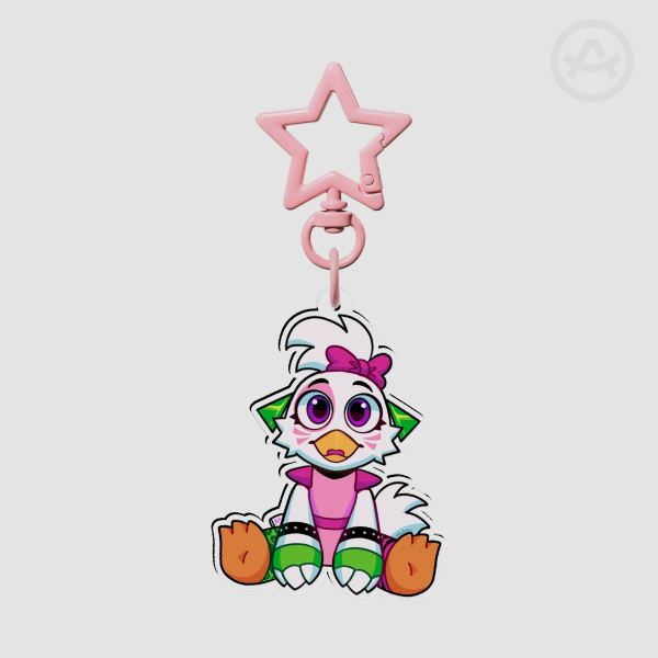 Glamrock Chica Plush - Keychain