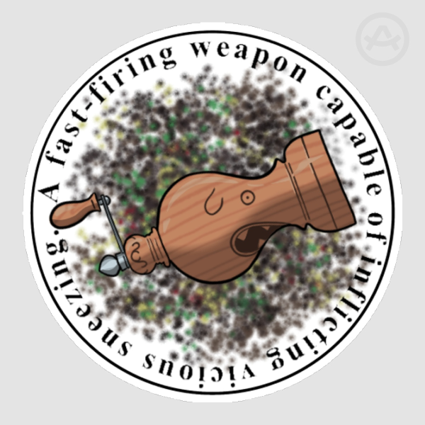 Pepper Grinder - Sticker