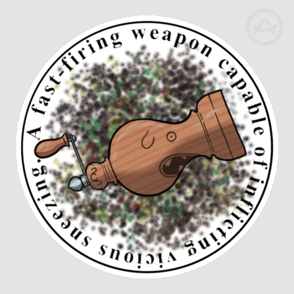 Pepper Grinder - Sticker