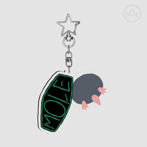 The Moles Band Keychain (Lost in Starlight)