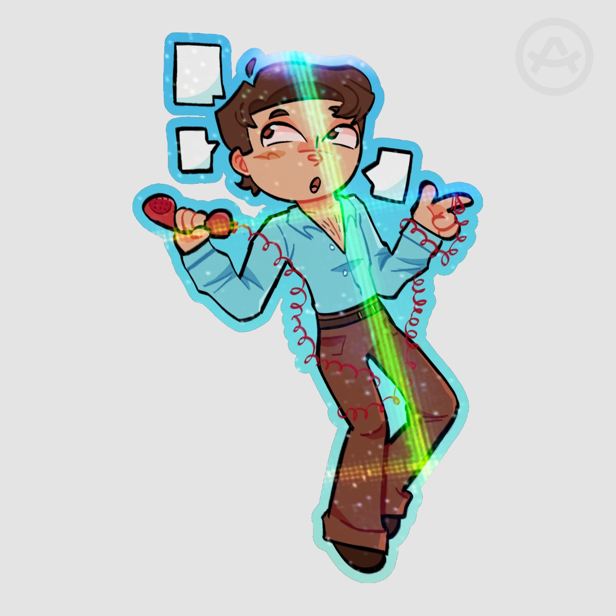 Falsettos - Whizzer Sticker