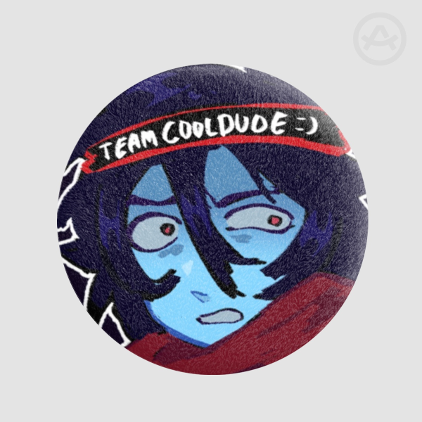 TROR C00lDu3d1 Plush Badge