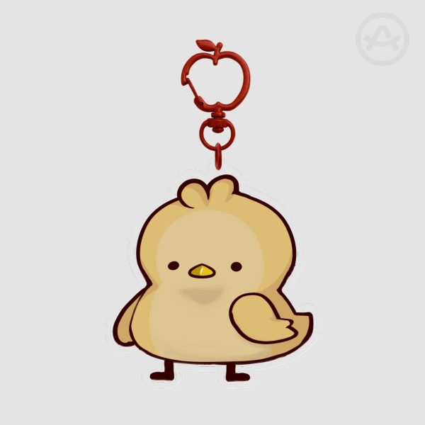 Hans | Clear Acrylic Keychains