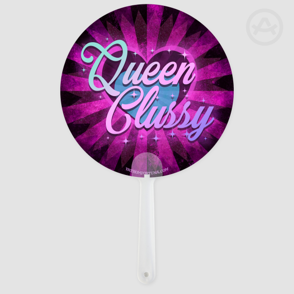 Queen Clussy Hand Fan