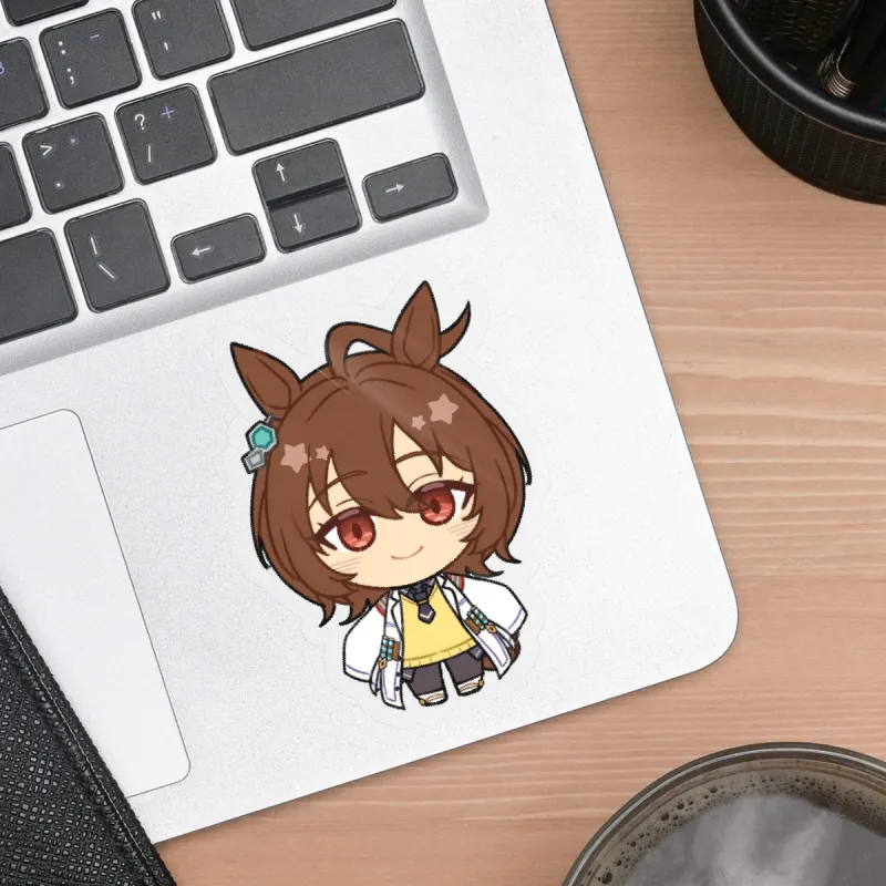 [ Umamusume ] Agnes Tachyon Clear PET Sticker by axenyan - ACGGOODS