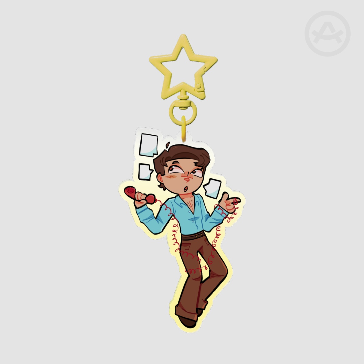 Falsettos - Whizzer Keychain