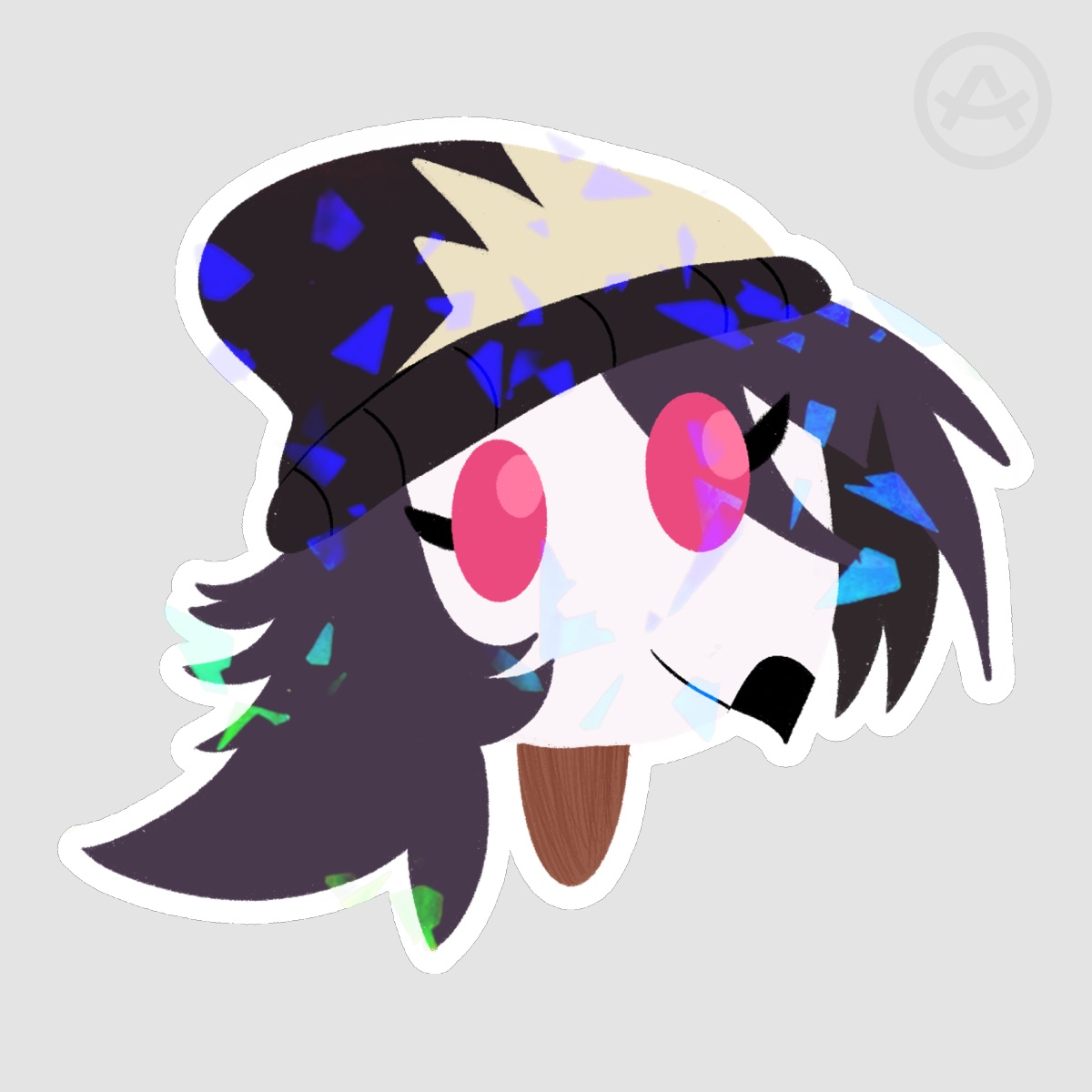 Octavia Popsicle Sticker 