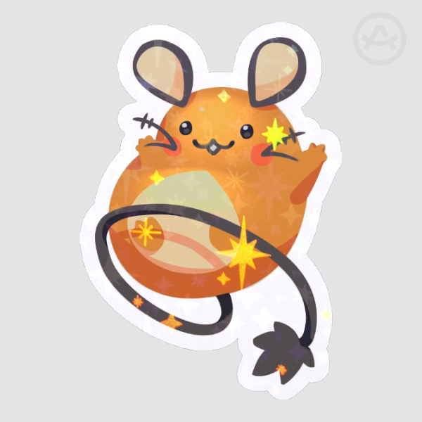 Dedenna white sticker