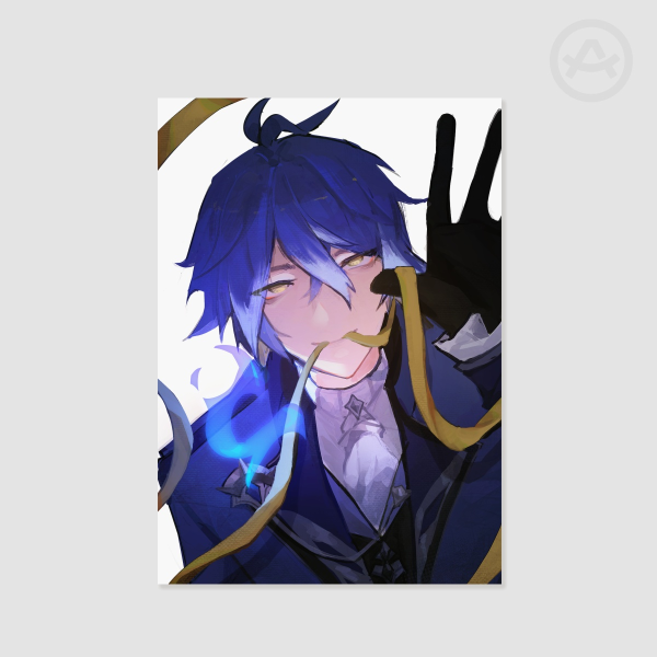 Flins Gala Poster [Genshin Impact] | 8.3 x 11.7"