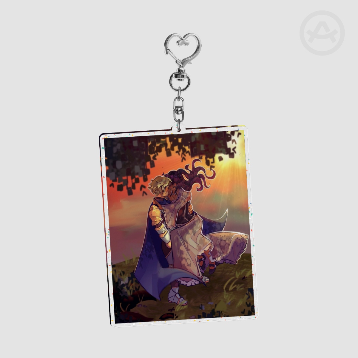 Garmau - MCD Glitter Acrylic Keychains