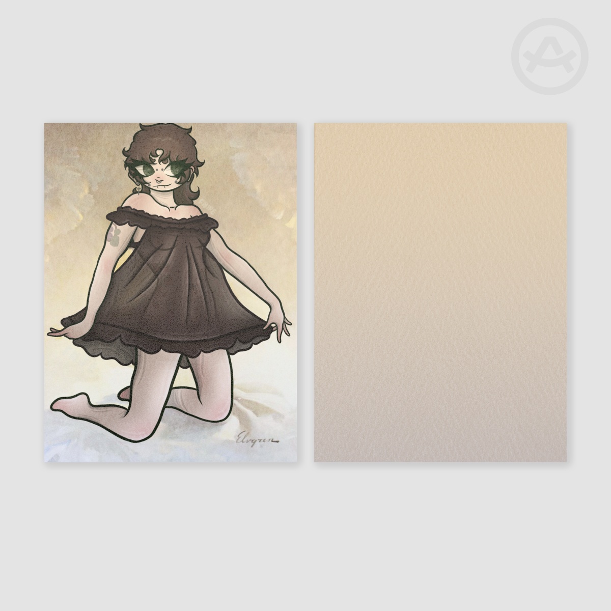 Papillon Bennett Pin-Up Print!