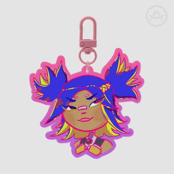 Neon Keychain