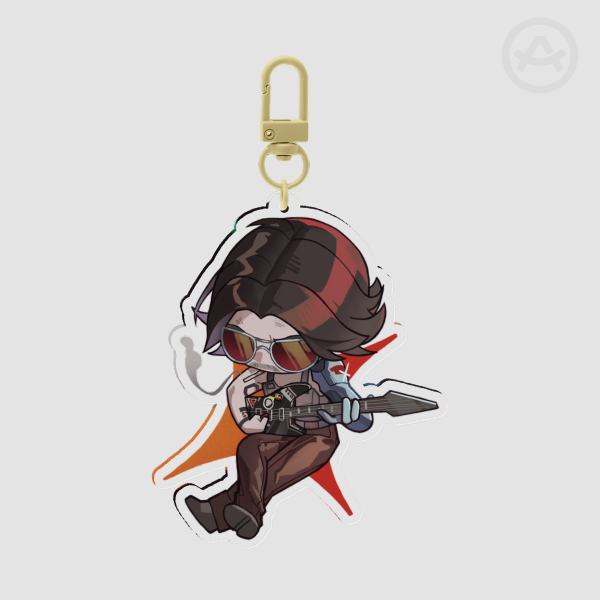 Cyberpunk 2077 | Johnny Silverhand Acrylic Keychain