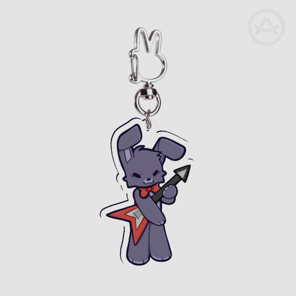 Mini Bonnie FNAF Keychain