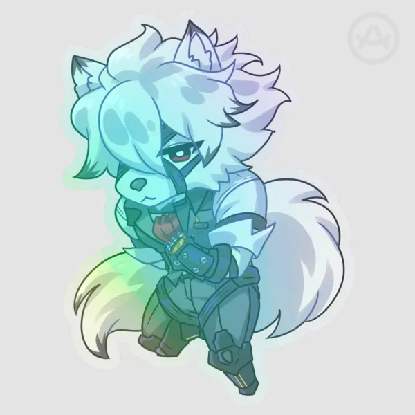Von Lycaon Clear PET Vinyl Die Cut Sticker