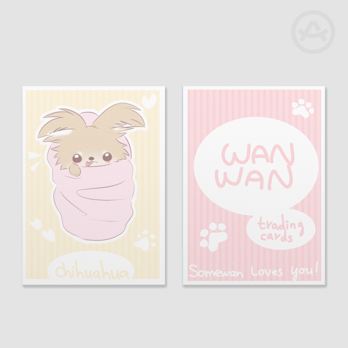 WANWAN Chihuahua Dog Trading Card