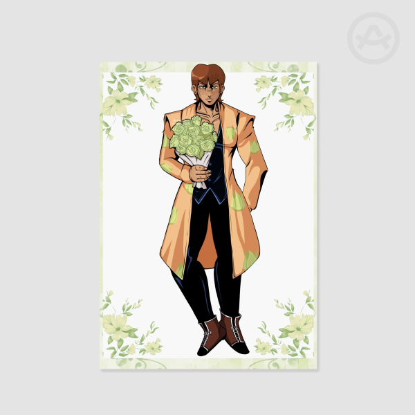 Leaky-Eye Luca Bouquet A5 Print