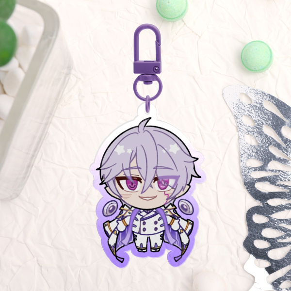[ Elsword Fanmerch ] Dominator Minimini Clear Keychain