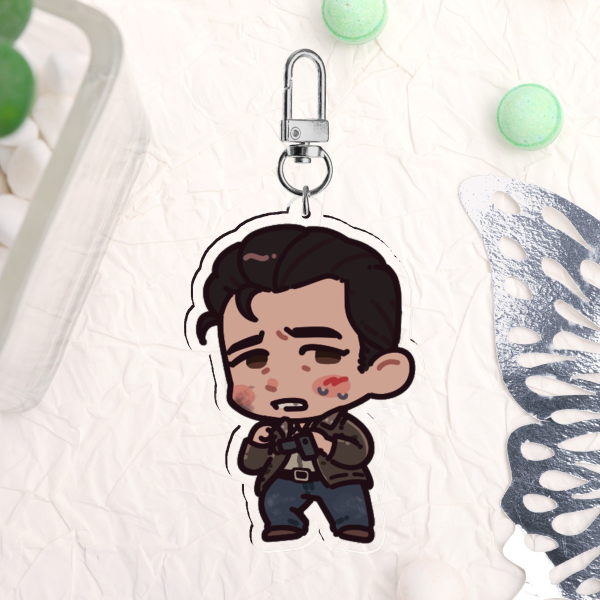 Miles Acrylic Keychain