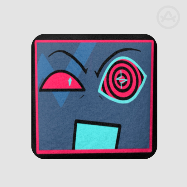 Vox Square Plush Badge