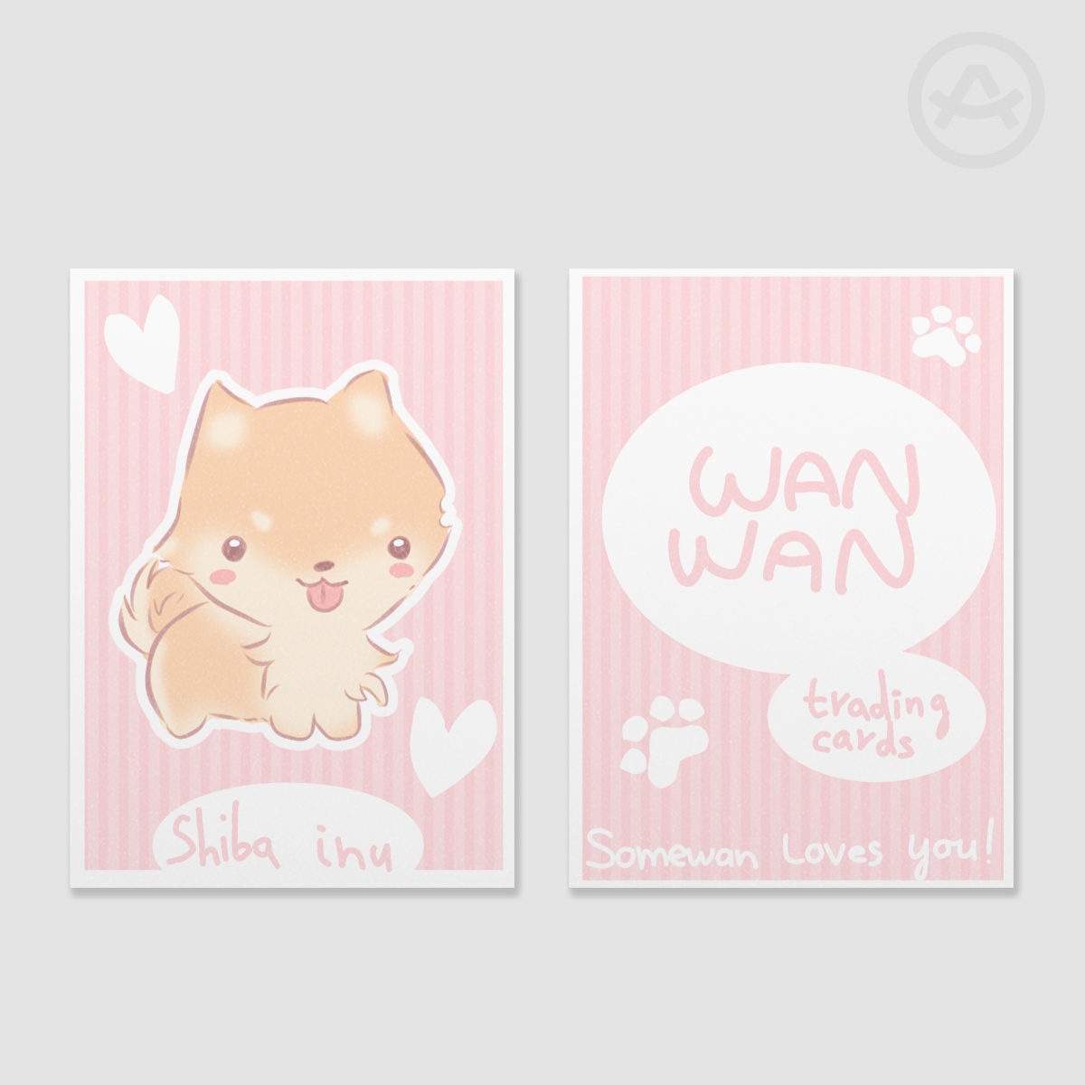 WANWAN Shiba Inu Dog Trading Card