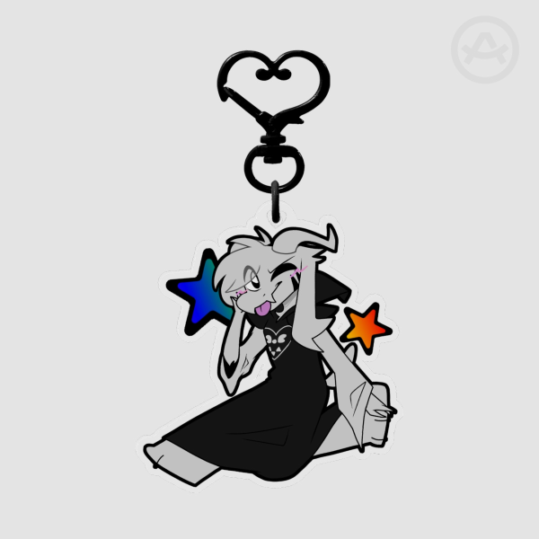 Asriel Dreemurr keychain