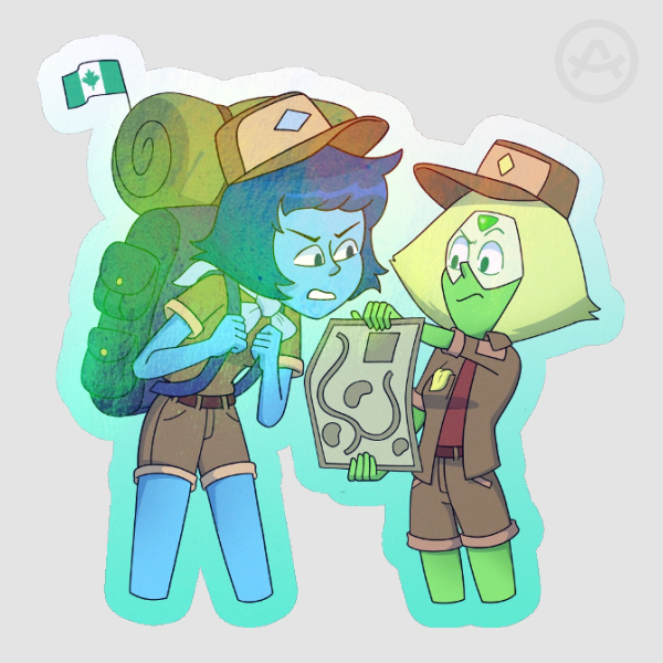 Lapidot Camping Sticker