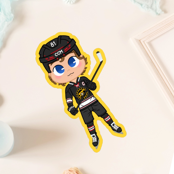 Ilya Rozanov Heated Rivalry | Die Cut Sticker