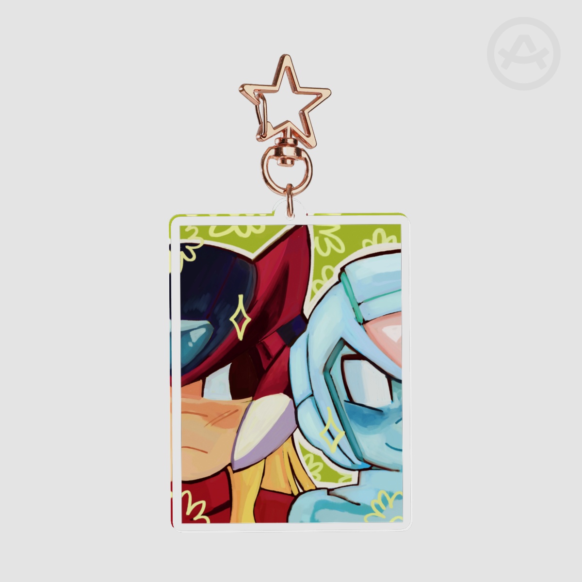 X/Zero Quote Keychain