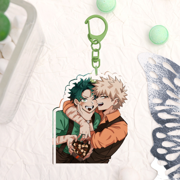 Bkdk valentines Acrylic Keychain