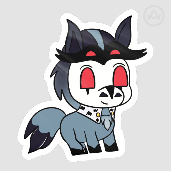 Stolas Chibi Horse Sticker